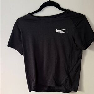 Nike Black Softball Tee